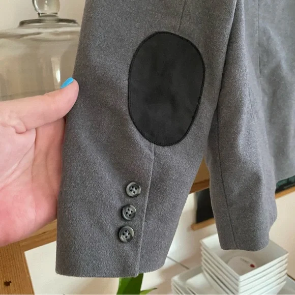 Janie and Jack Gray Blazer With Elbow Patches - Picture 11 of 14